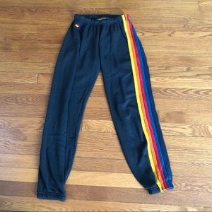 Aviator Nation 5 Stripe Joggers